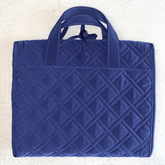 Vera Bradley Hanging Roll Up Travel Organizer. Cosmetic/Bathroom Bag. EUC Royal. - Picture 4 of 13